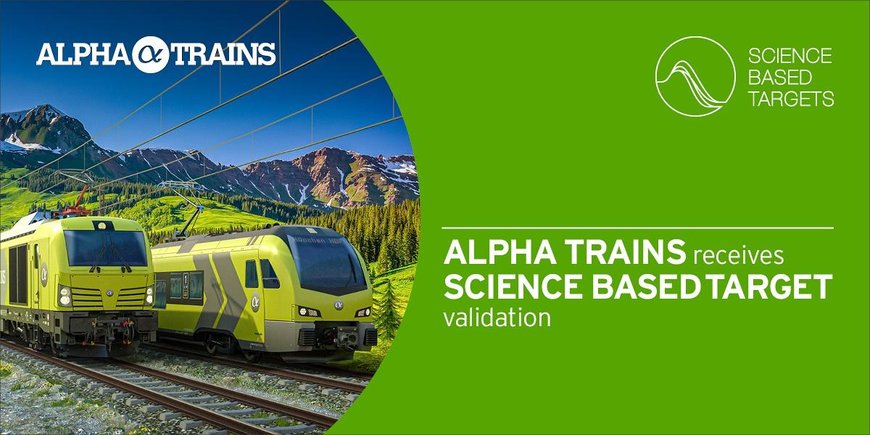 Alpha Trains’ net-zero target validated by the Science Based Targets Initiative